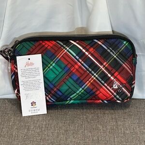 Lug coupe xl tartan plaid NWT